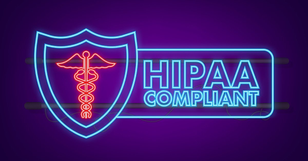 HIPAA Compliant logo for healthcare software development blog