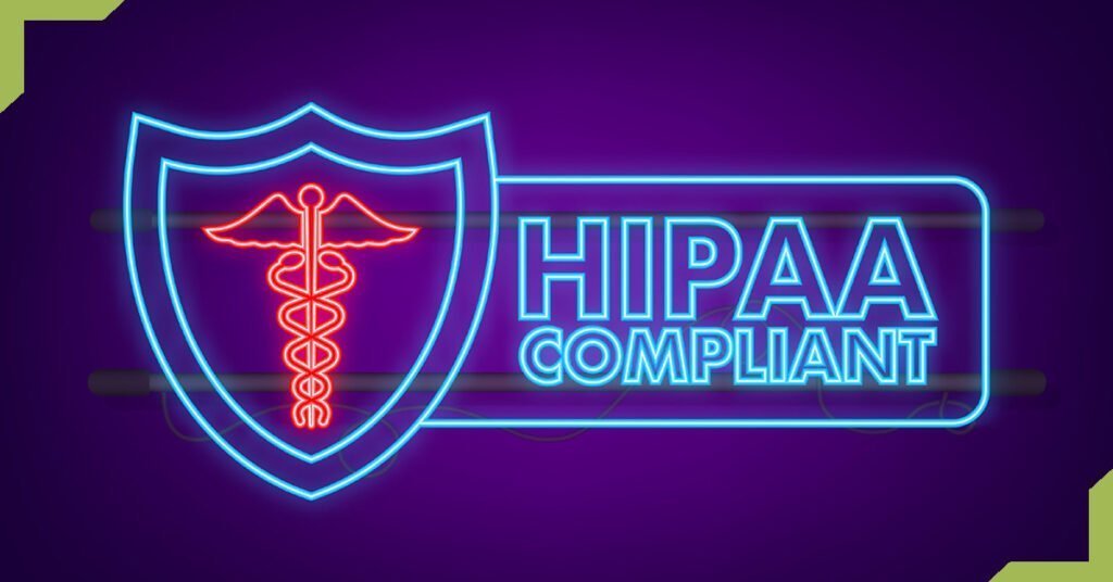 HIPAA Compliant logo for healthcare software development blog