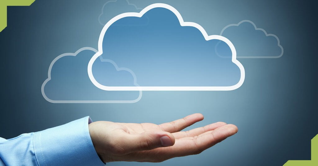 Illustration of cloud-based application development