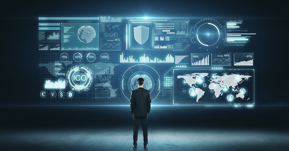 Business intelligence system displayed by graphic data reports